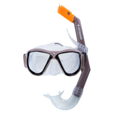 official lifeguard® youth snorkeling mask set