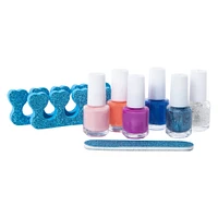 nail kit with polish & accessories 10-piece