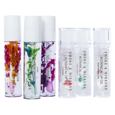 smoke & mirrors lip bouquet oil & balm set 6-count