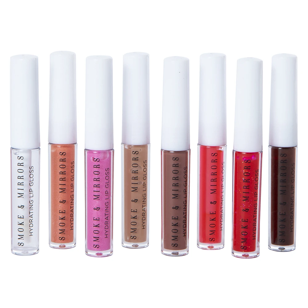 smoke & mirrors vitamin E infused lip gloss set 6-count