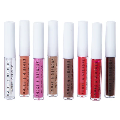 smoke & mirrors vitamin E infused lip gloss set 6-count