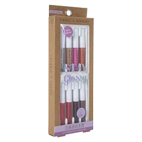 smoke & mirrors vitamin E infused lip gloss set 6-count