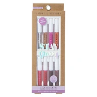 smoke & mirrors vitamin E infused lip gloss set 6-count