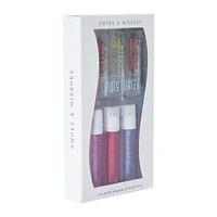 smoke & mirrors glitter lip oil & balm 6-count