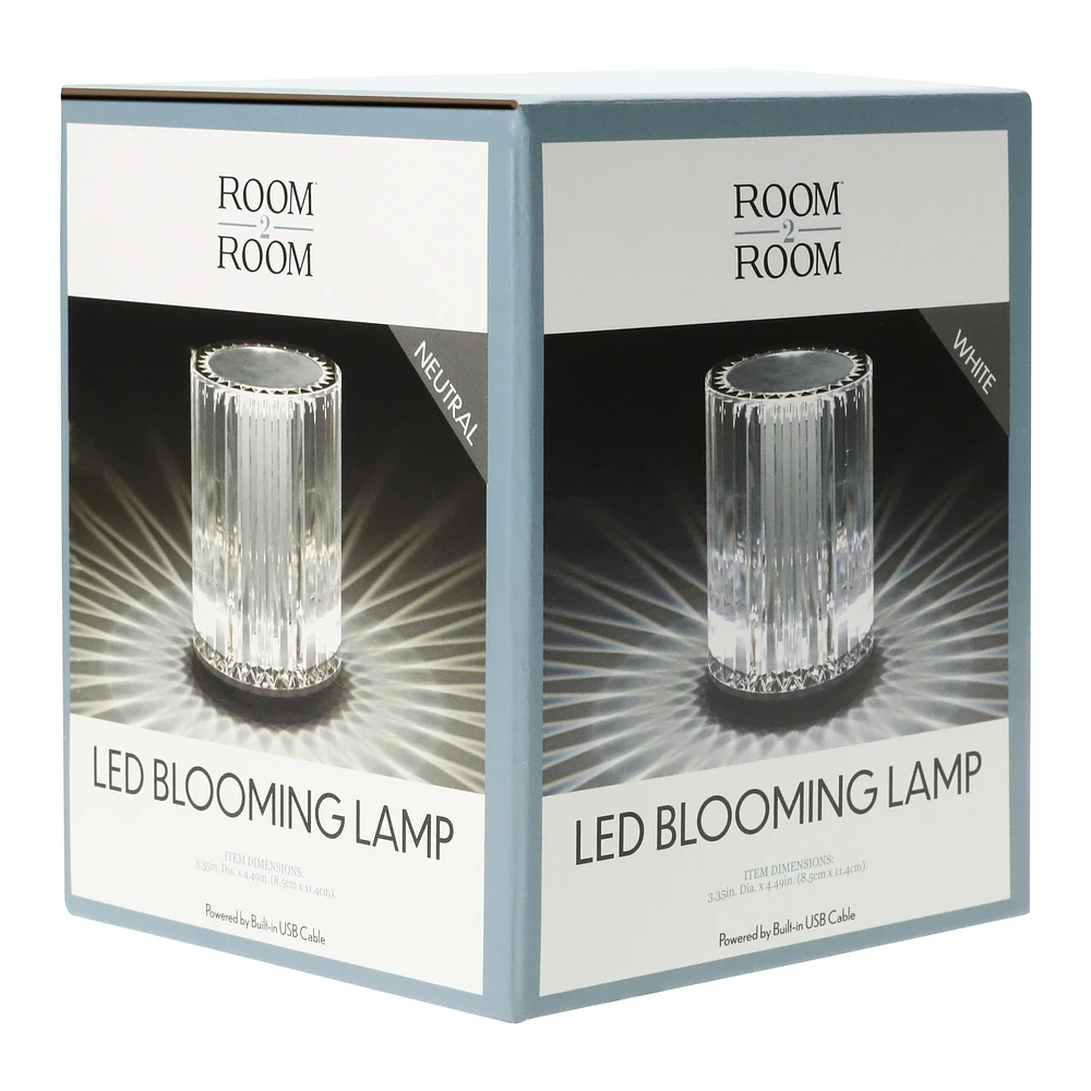 LED blooming lamp 3.35in x 4.9in