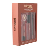 bella pierre® lip essentials velvet rose 4-piece kit