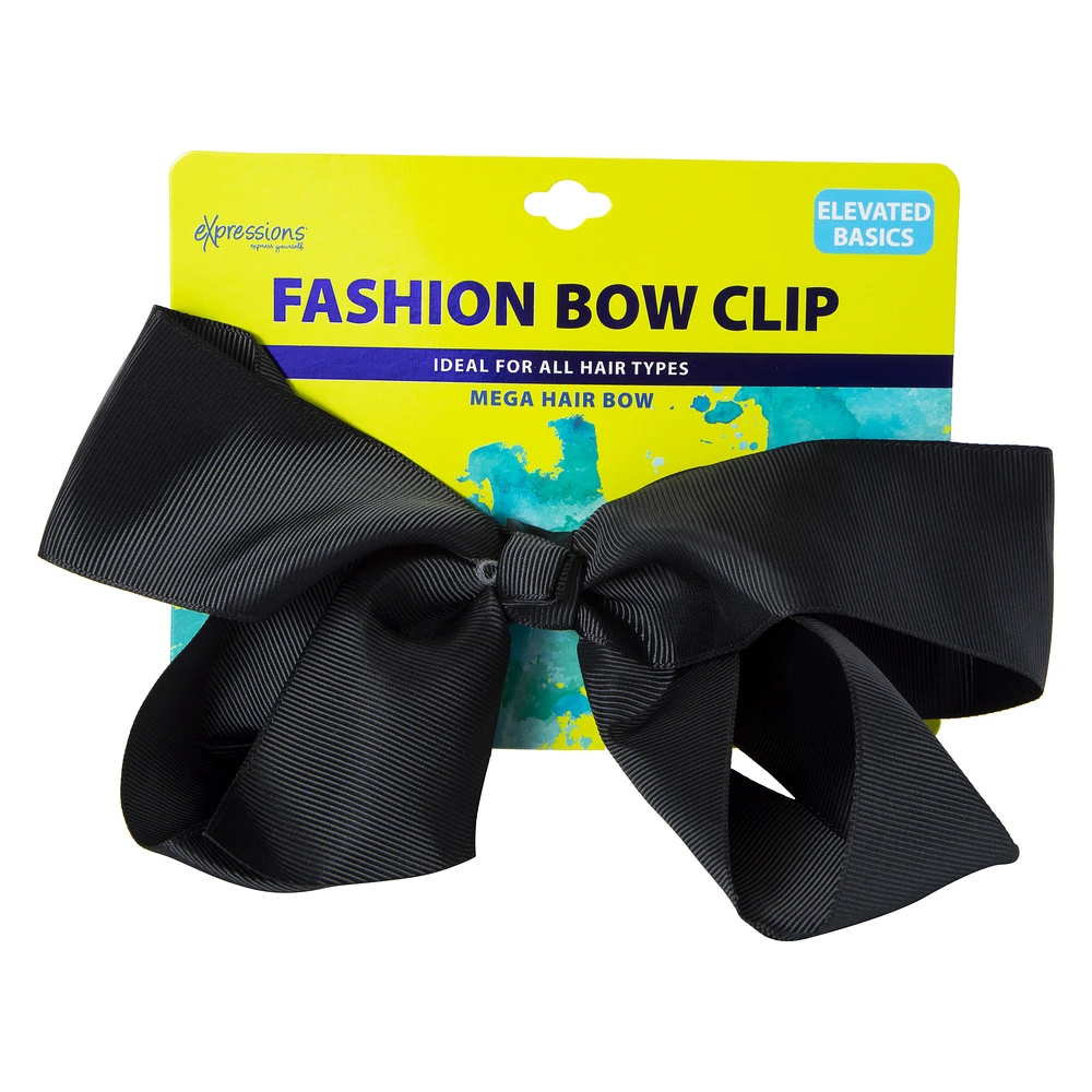 expressions® mega bow hair clip