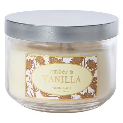 scented 3-wick jar candle 11oz