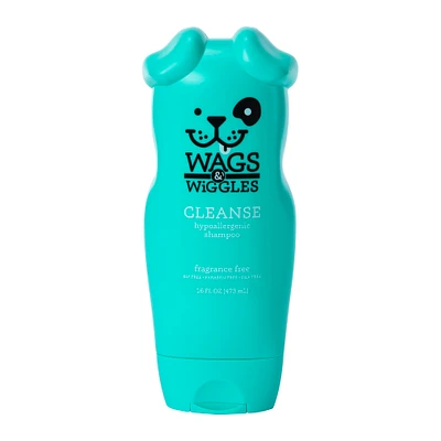wags & wiggle fragrance free hypoallergenic shampoo 16 fl.oz