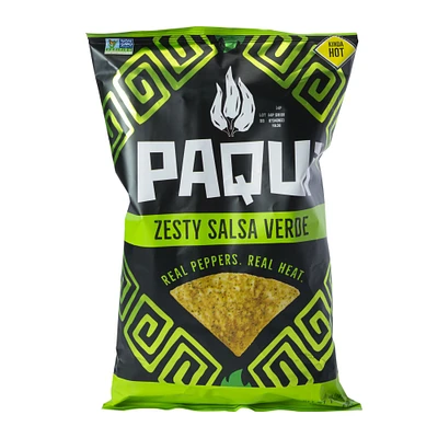 paqui® zesty salsa verde tortilla chips 7oz