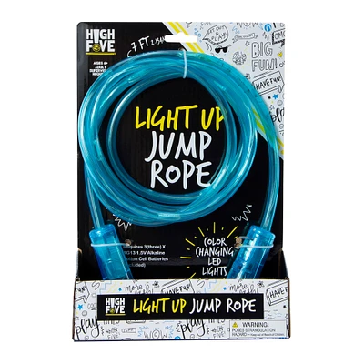 high five® light up jump rope 7ft