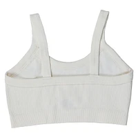 ribbed scoop-neck bralette