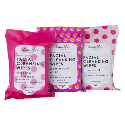 danielle creations® facial cleansing wipes