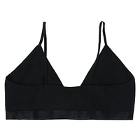 ribbed cut-out bralette