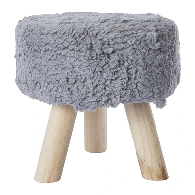 sherpa foot stool 11in