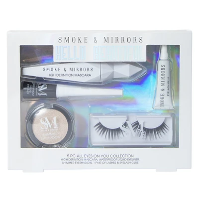 smoke & mirrors 'hello beautiful' 5-piece eye makeup kit