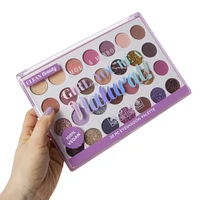 smoke & mirrors clean beauty girl you're a natural eyeshadow palette 28-count