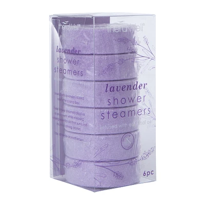 lavender shower steamers with essential oils 6-count