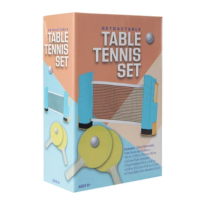 retractable table tennis net