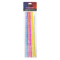 patterned straws 6-count