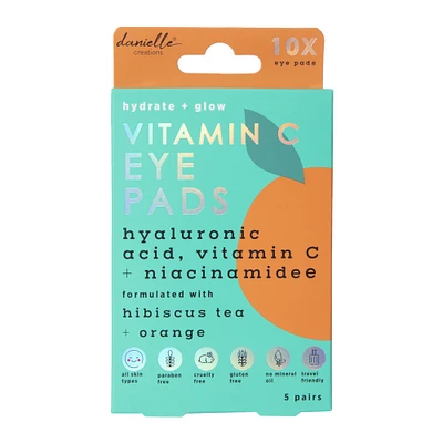 danielle creations® vitamin C eye pads 10-count