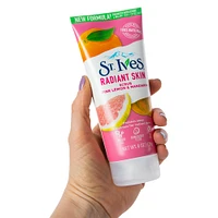 st. ives® radiant skin scrub, pink lemon & mandarin 6oz