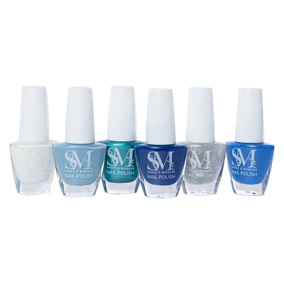 smoke & mirrors infused nail polish set 6-piece