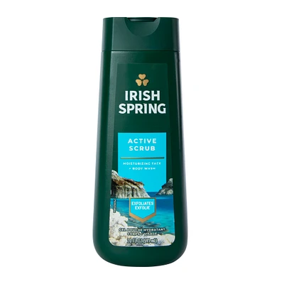 irish spring moisturizing face & body wash 20 fl.oz