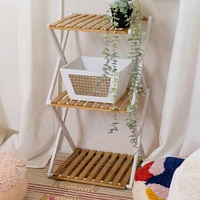 3-tier bamboo stand 26in x 15in