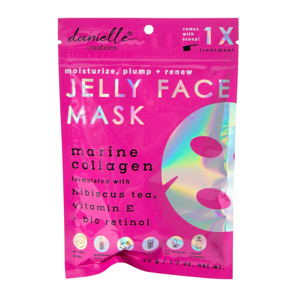 danielle creations® marine collagen jelly face mask