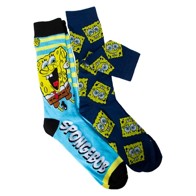 spongebob squarepants™ mens crew socks