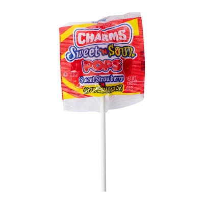 charms® strawberry & lemonade sweet ‘n sour pops