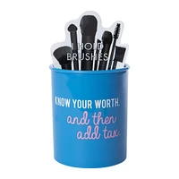 cosmetic brush holder