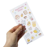 kawaii puffy stickers
