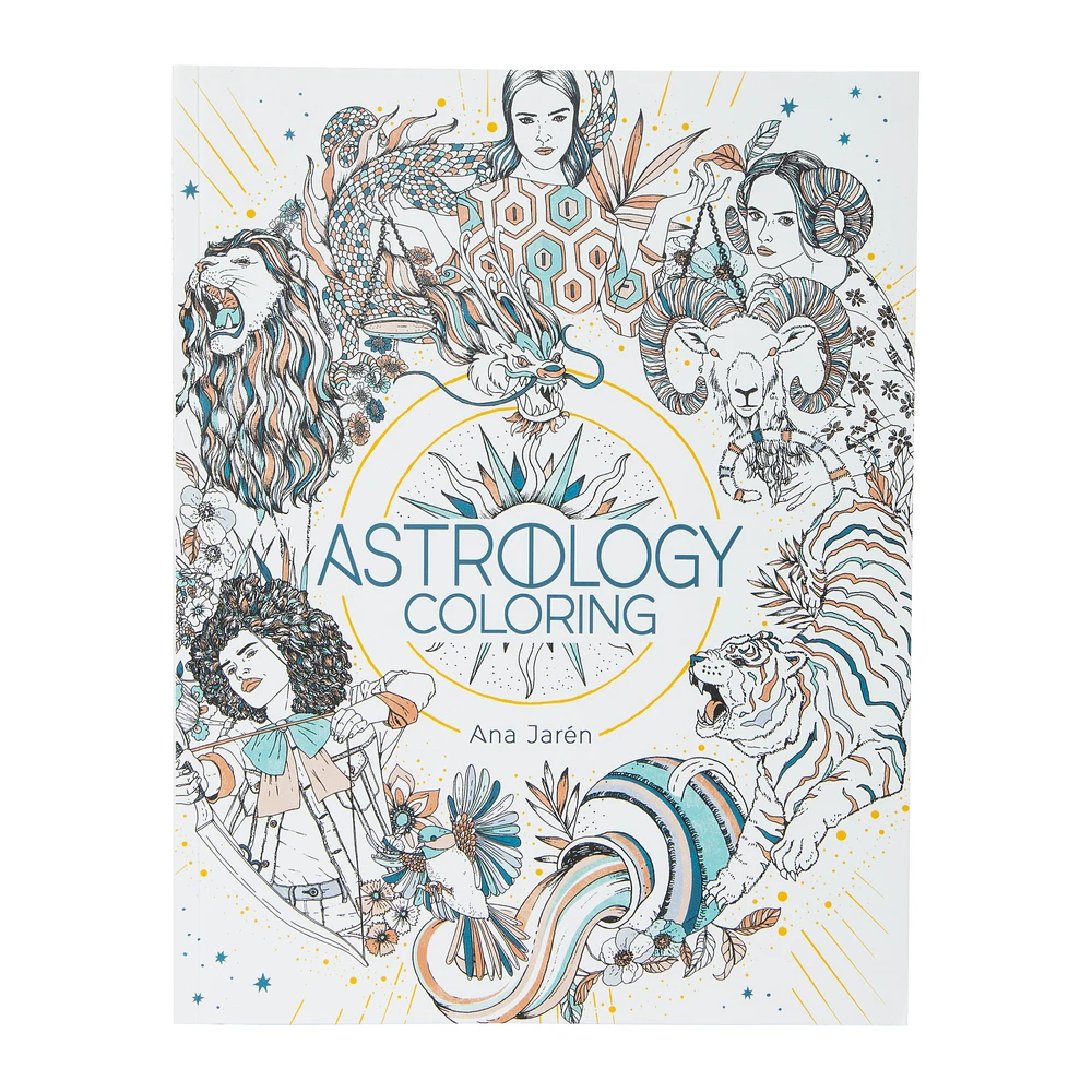 astrology coloring book by ana jaren