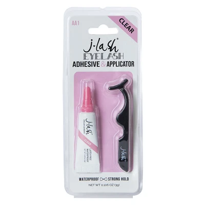 j-lash® clear eyelash glue & applicator set