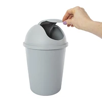 5L swing top trash can 14in x 8.5in