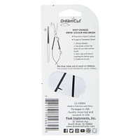 dream cut® easy squeeze brow scissors & brush