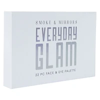 smoke & mirrors everyday glam face & eye palette 22-piece