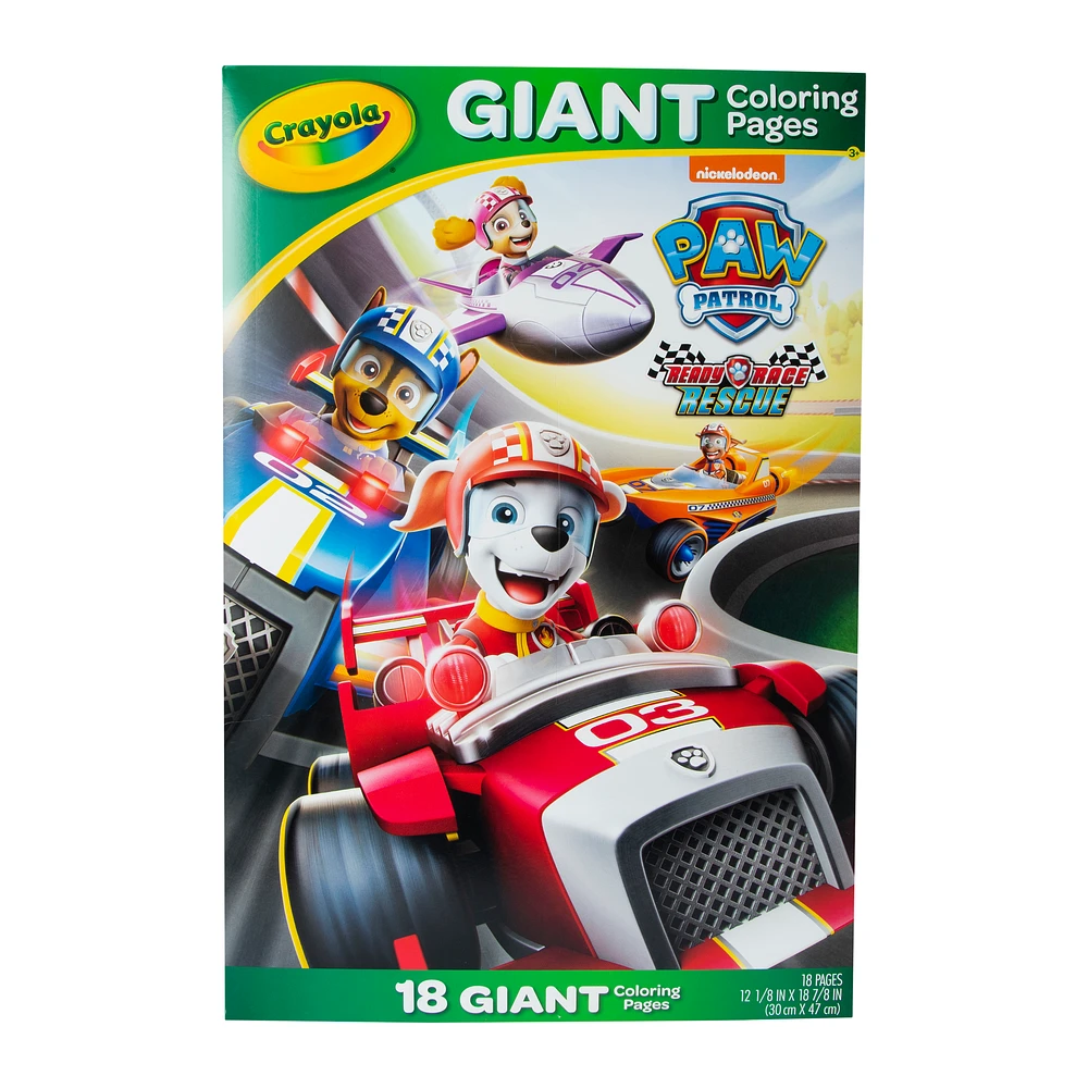 paw patrol™ ready race rescue giant coloring book