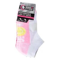 series-8 fitness™ ladies low-cut performance socks 5-pack