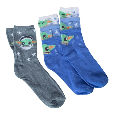 Star Wars The Mandalorian crew socks 2-pack