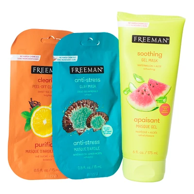 freeman® face mask set 3-count