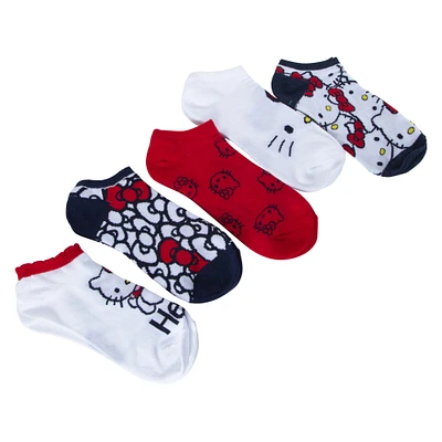 hello kitty® ladies ankle socks 5-pack