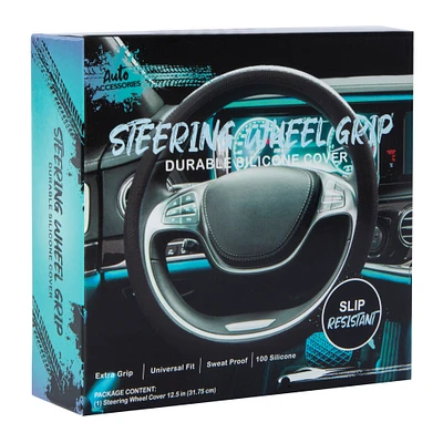 glow the dark silicone steering wheel grip