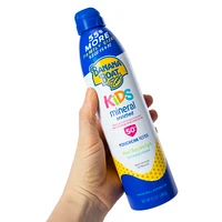 banana boat® kids mineral enriched spray SPF 50+ sunscreen 9.5oz