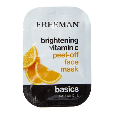 freeman® brightening vitamin c peel-off face mask 0.33 fl.oz