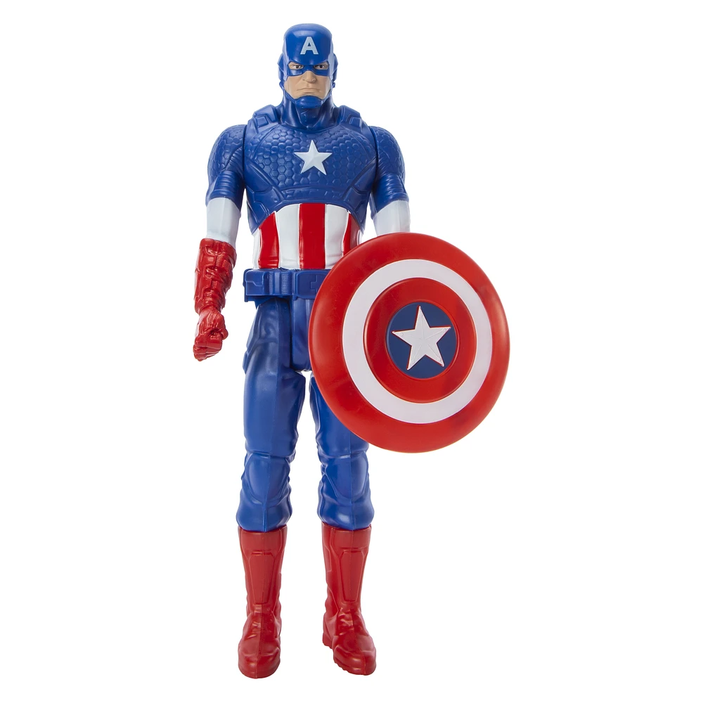 Marvel Avengers Titan Hero Series Captain America Figure 12in