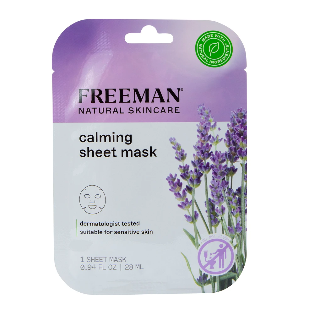 freeman® calming sheet mask