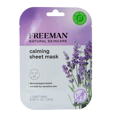 freeman® calming sheet mask